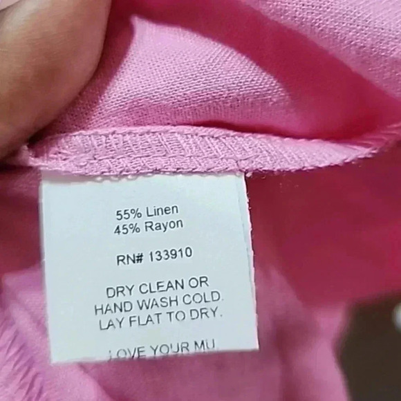 SHOW me your MuMu x Barbie Linen Blend Nikki Mini dress. Size XXL - Picture 8 of 12